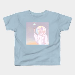 Ice cream in space Kids T-Shirt